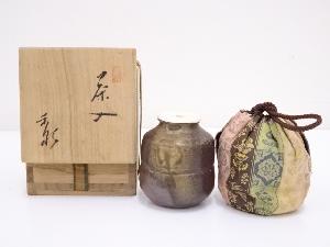 備前焼　本山和泉造　茶入　□z